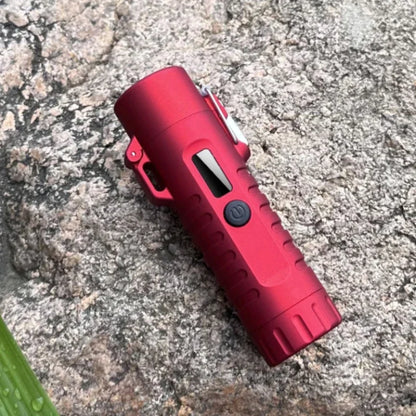 Outdoor Flashlight Waterproof Electric Lighter