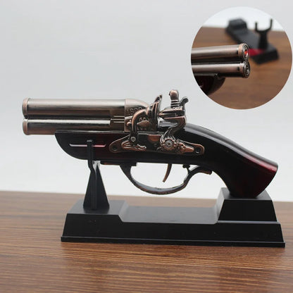 Old Style Pistol Torch Desk Ornament