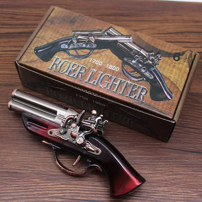 Old Style Pistol Torch Desk Ornament