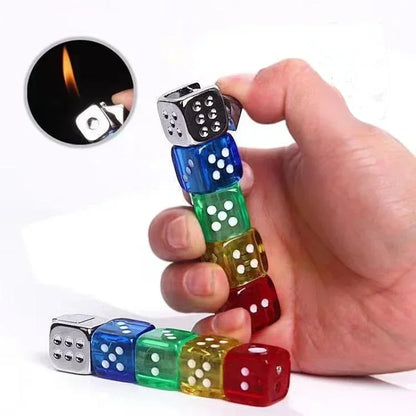 Dice Fidget Spinner Lighter Combo