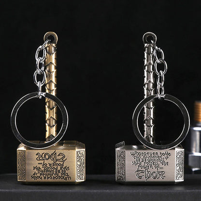 Thor's Hammer Electric Lighter Keychain