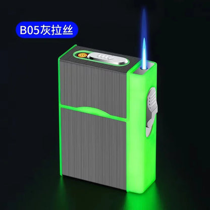 Glow in the Dark Electric Lighter with Cigarette Holder