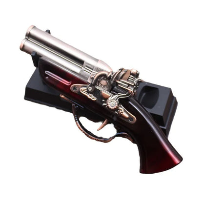 Old Style Pistol Torch Desk Ornament